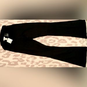 H&M Flared Leggings; NWT; Size XS; Black